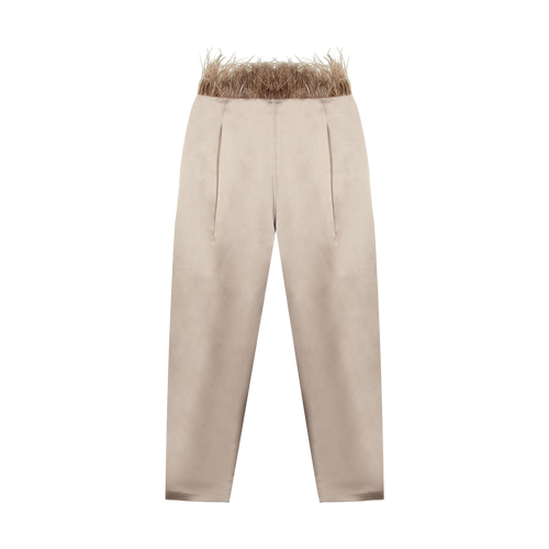 BARG Exclusive Fur Belt Trouser