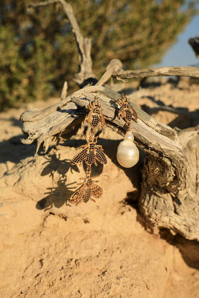 Bee Earrings