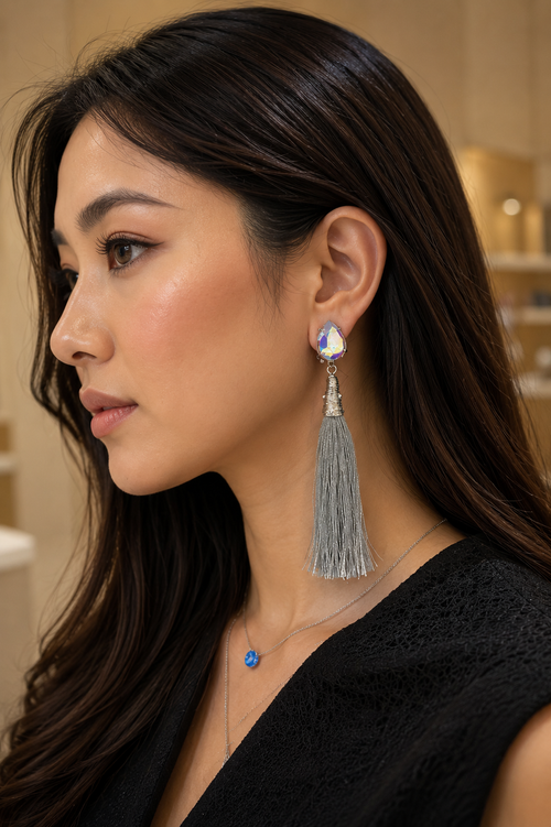 Aurora Tassel Earrings