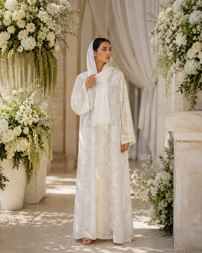 Bloom Embroidered Abaya