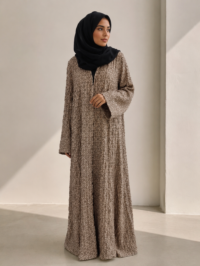 Desert Concrete Abaya