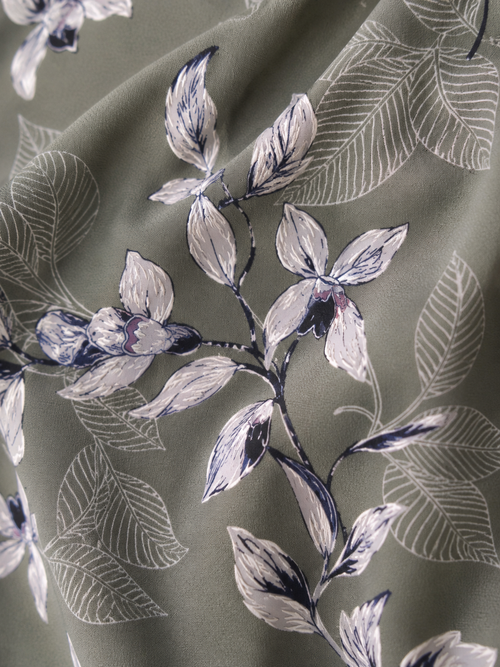 Sage Bloom Abaya