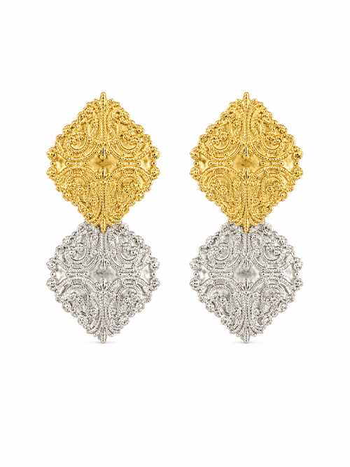 Majlis Mosaic Two-Tone Earrings