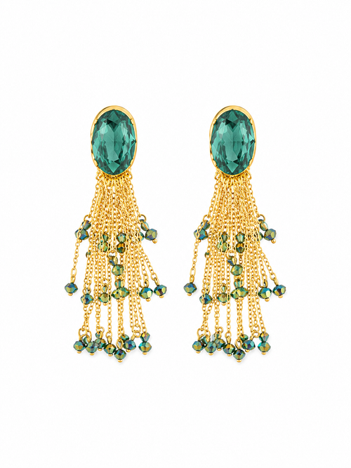Turquoise Cascade Earrings