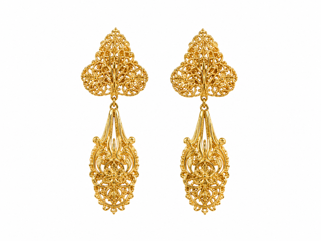 Safira Filigree Earrings