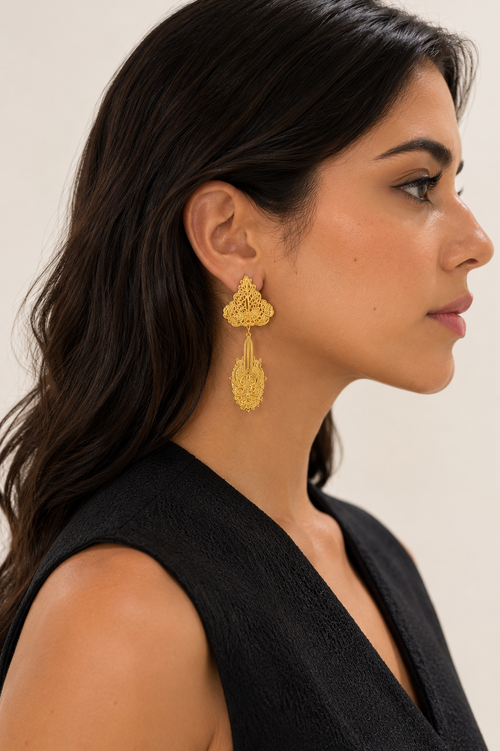 Safira Filigree Earrings