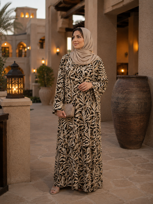 Desert Fern Abaya