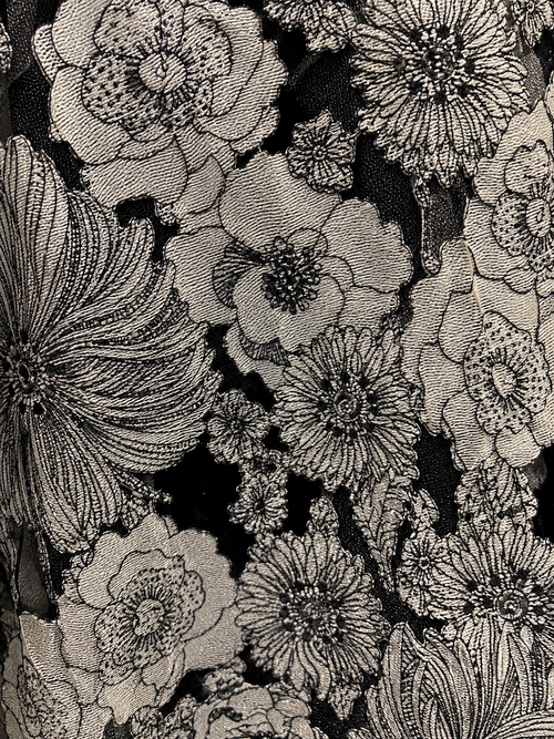 Noir Jardin Abaya