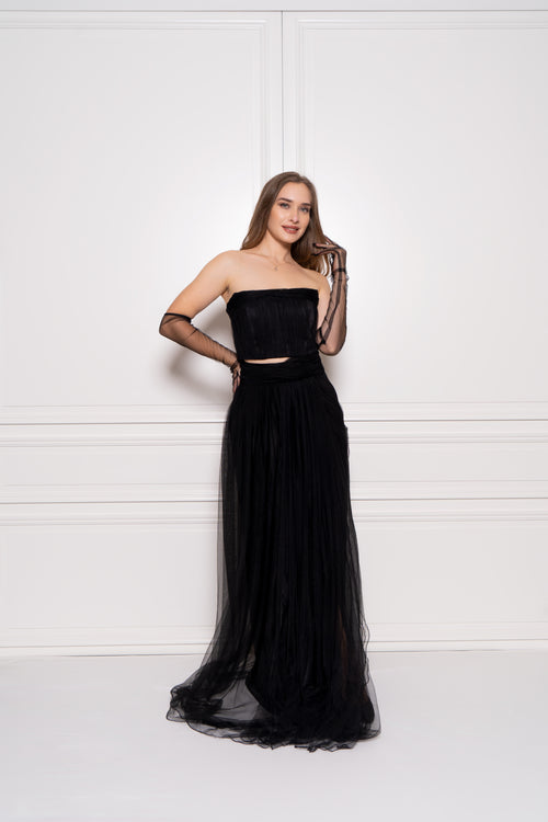 Timeless Black Tulle Set