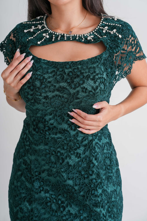 Midnight Crystal Dress