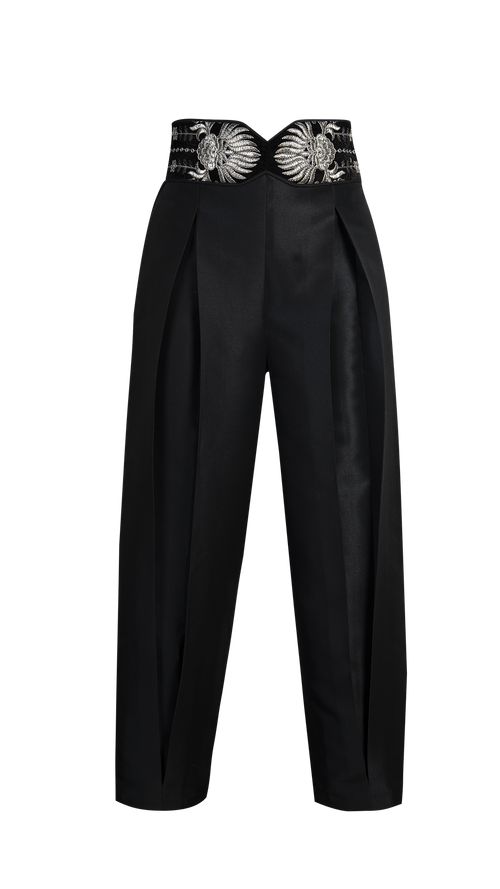 Velvet Belt Trouser