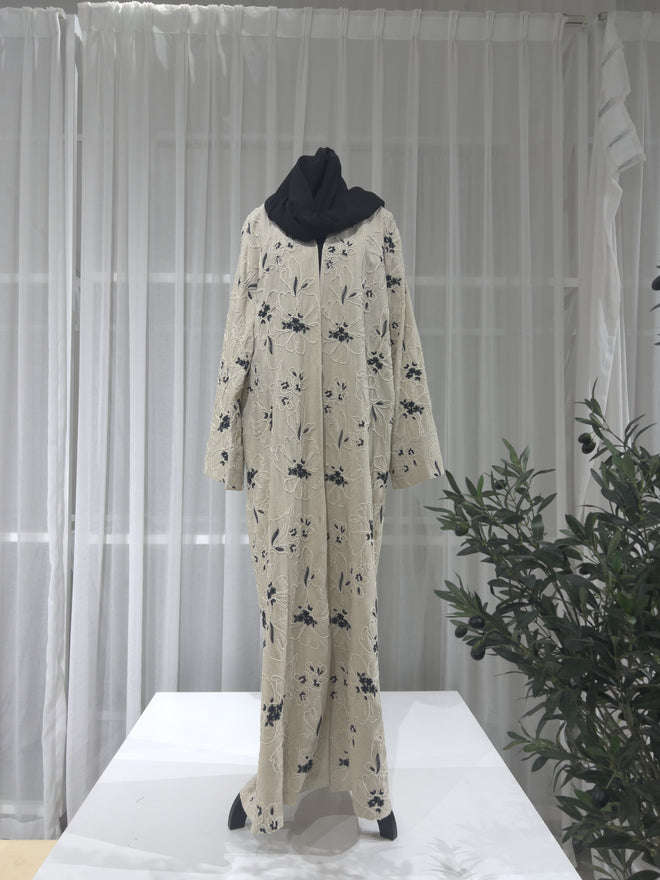 Day Flower Abaya