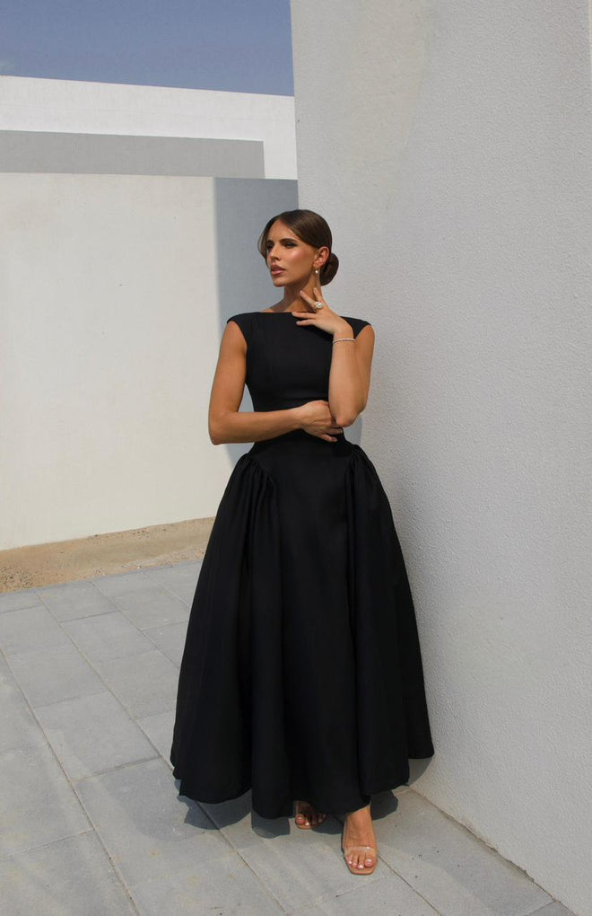Sculpted Midi Dress