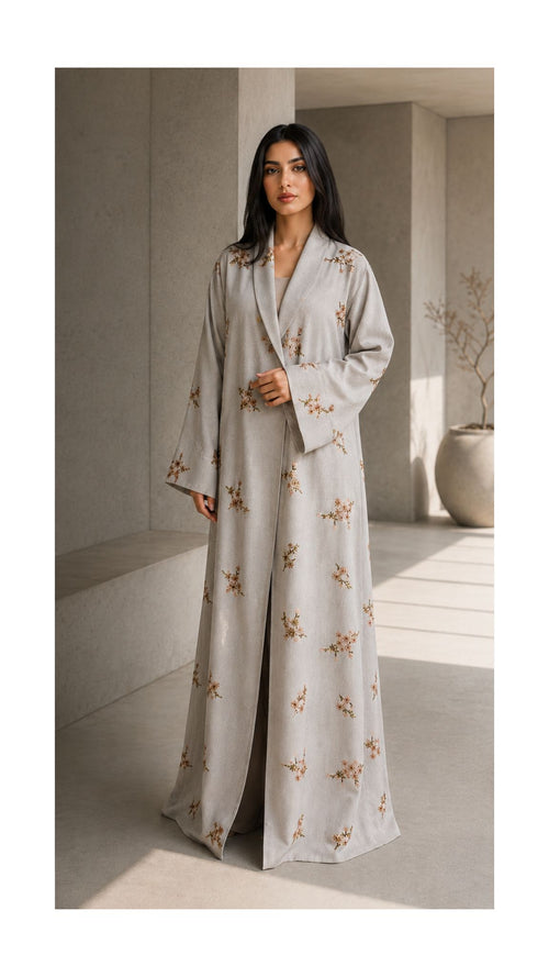 Blush Meadow Abaya