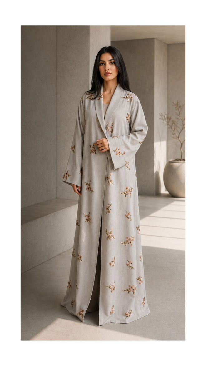 Blush Meadow Abaya