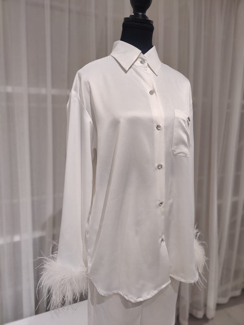 Feather Pajama Set