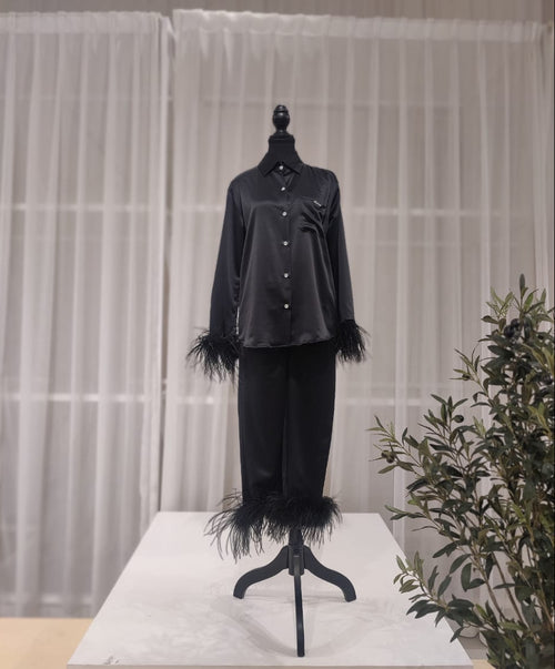 Feather Pajama Set
