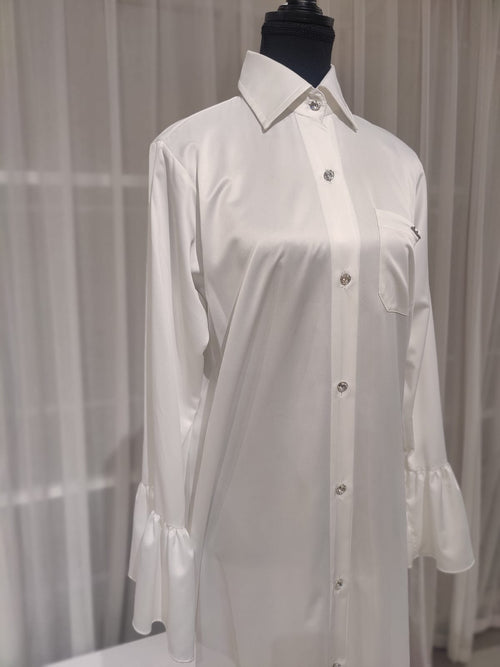 Crystal Ruffle Loungewear