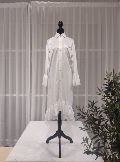 Crystal Ruffle Loungewear