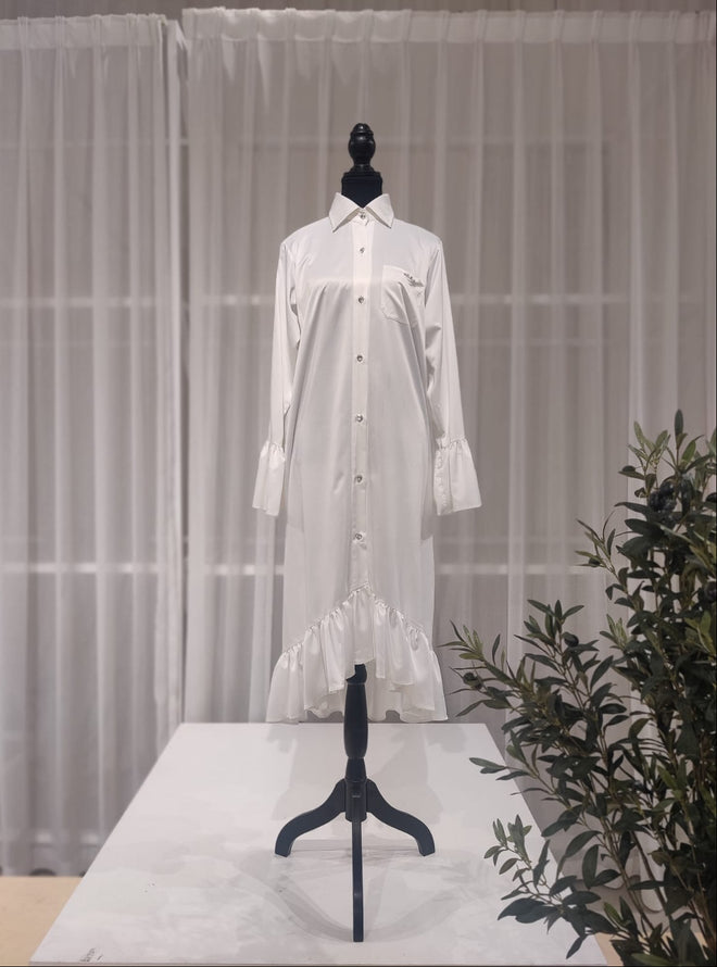 Crystal Ruffle Loungewear