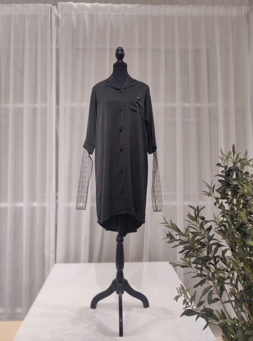 Mesh Sleeves Loungewear