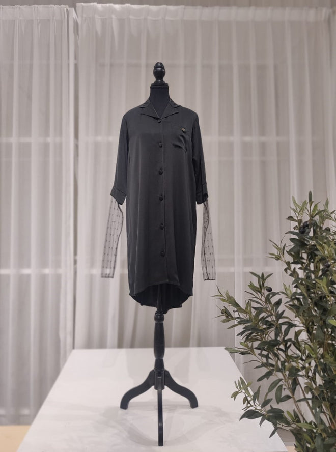 Mesh Sleeves Loungewear