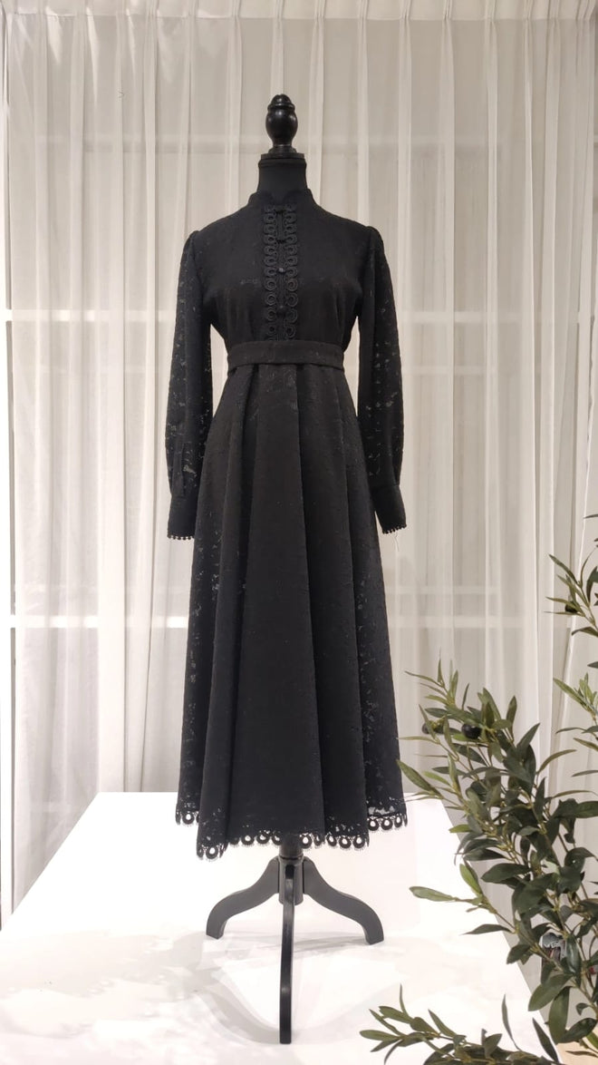 Black Lace Dress