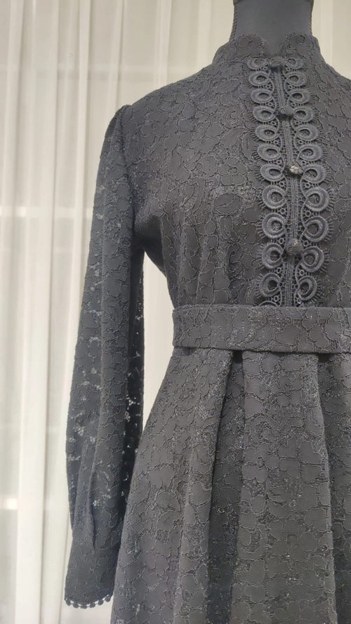 Black Lace Dress