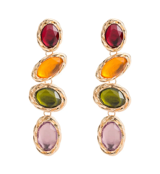 Colour Stones Earrings