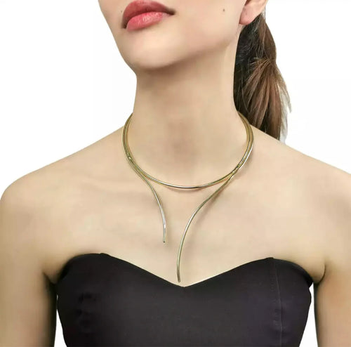 String Choker Necklace