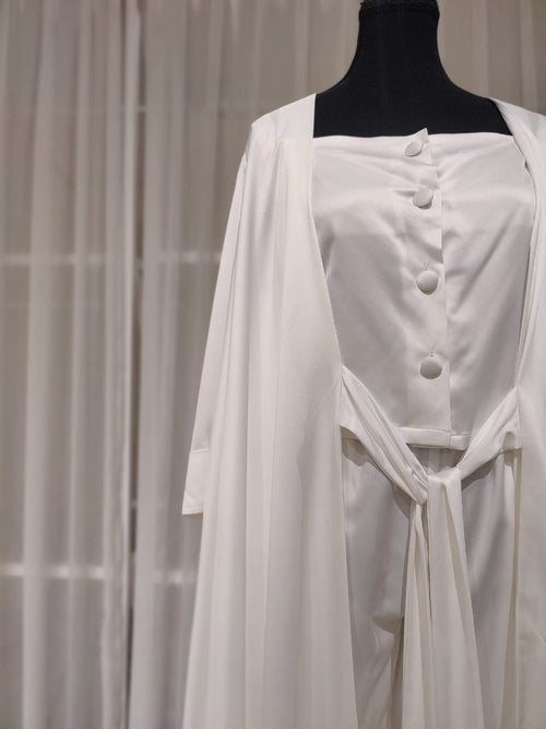 Ruched and Crystal Pajama